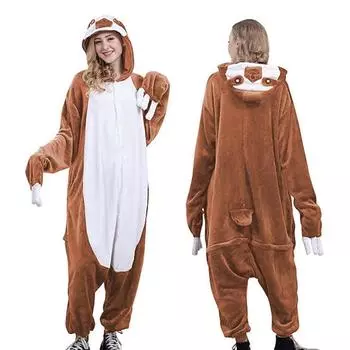 Домашняя вечеринка для взрослых, комплект для ролевых игр, комбинезон, домашняя пижама, мягкая Пижама-сюрприз для вечеринки M