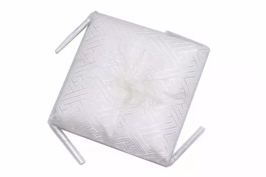 Domestic quality Rin Shirasaya Buddhist perfect for bells with a diameter of 24 cm futon, pattern, No. 8, utensils,