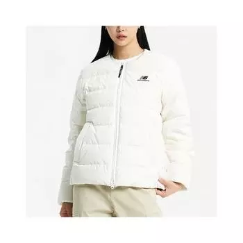 Domestic Store Edition New Balance Padded Jumper Active Lightweight Goose Down Nbnpd42903 Cream P2411 NBNPD42903CREAM/S