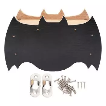 Домик для летучих мышей, изготовленный вручную из дерева, устойчивый к погодным условиям, простой в установке, ящик для летучих мышей в форме летучей мыши для зимнего отдыха на открытом воздухе