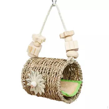 Домик для птиц Колибри Украшения для улицы Аксессуары для домашних животных Ручная работа Птицы Гамак Гнездо