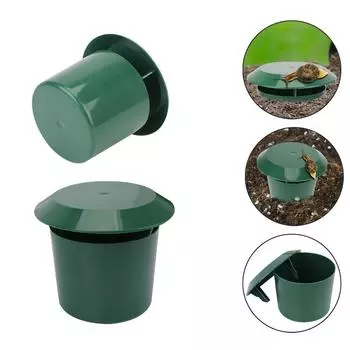 Домик для слизней, садовая ферма, защитник, инструменты для ловушки, клетка для улиток, отпугиватель вредителей, безопасен для детей и домашних животных, ловушка для улиток, отпугиватель вредителей, экологически чистый