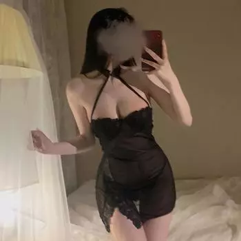 Эротическое нижнее белье Domila, перспективная ночная рубашка, сексуальный кружевной вырез, чонсам, горячая бесплатная искушающая пижама F396 One Size