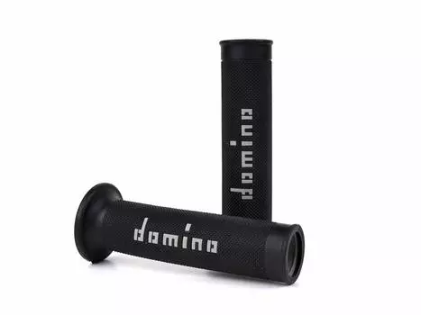 domino Handlebar Grip Lace Type 126mm Thermoplastic Rubber Black x Gray A01041C5240 (TZ Grip)