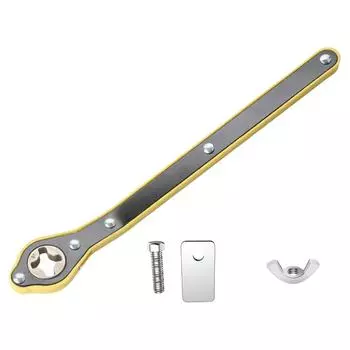 Домкрат гаражный шиномонтажный ключ для колес, ручка, автомобильный гаечный ключ, экономящий труд, автомобильный домкрат, гаечный ключ с храповым механизмом, металлический ножничный домкрат, гаечный ключ, инструмент для ремонта автомобиля