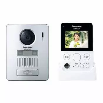 Домофон Panasonic TV, беспроводное соединение, питание от батареи, функция автоматической записи, монитор, цветной ЖК-дисплей 2,7 дюйма, 480p, входная группа, светодиодная подсветка