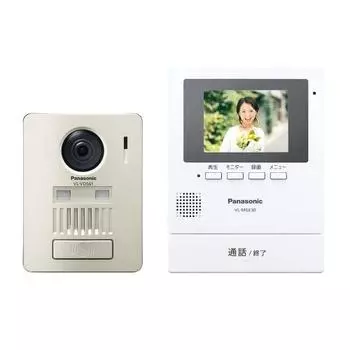 Домофон Panasonic TV, беспроводной, беспроводное соединение, работающий от батареи, функция записи, монитор, цветной ЖК-дисплей 3,5 дюйма, входная группа, широкоугольный объектив