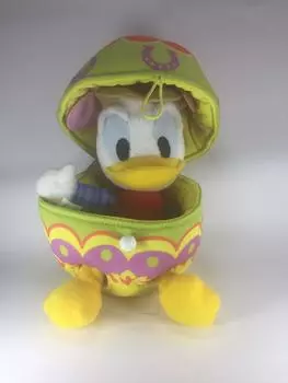 Donald Plush Toy Easter Wonderland Tokyo Disneyland Limited Disney 2010 оранжевый