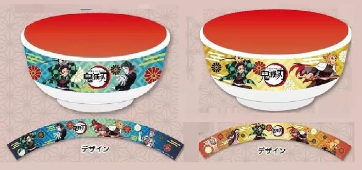 Donburi 2 Полный набор из 2 видов Kamabokotai Anjuro Rengoku Mugen Train Edition Набор из 2 красных и синих