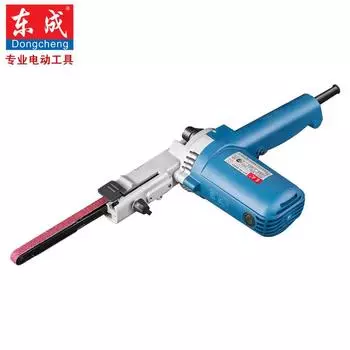 Dongcheng Belt Sander S1T-FF-9x533 Малый ленточный шлифовальный станок Наждачная бумага для деревообработки Полировка