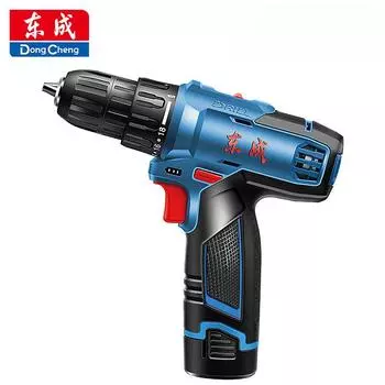 DongCheng Инструмент на литиевой батарее DCJZ1201 Электрическая отвертка Перезаряжаемая ручная дрель Многофункциональная электрическая дрель 1*Battery