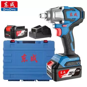 DongCheng Электрический гайковерт Новый 20 В бесщеточный ударный гайковерт Зарядный гайковерт DCPB02-18M Тип зарядки литиевой батареи 1*6.0 Battery
