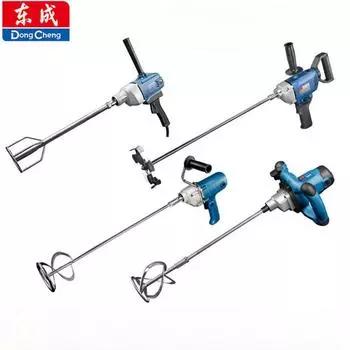 Dongcheng Mixer Q1U-FF-160 Высокомощная дрель-смеситель для шпатлевки и краски Смесительный стержень Q1U-FF-160