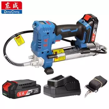 Dongcheng перезаряжаемый электрический смазочный пистолет DCGG500, смазочный пистолет высокого давления, 20 В, высокая мощность, оригинальный DCGG500