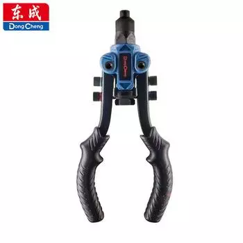 Dongcheng Riveting Gun FF-SP01-260 Двойная ручка Экономия труда Клепальный пистолет Ручной пистолет для вытягивания сердечников Пистолет для вытягивания гвоздей Клепка FF-SP01-260