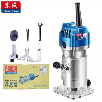 Dongcheng Trimming Machine M1P-FF04-6 Алюминиевый пластиковый пластинчатый долбёжный станок Деревообработка Обрезка Снятие фаски Dongcheng Power Tools M1P-FF04-6