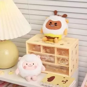 Dongdong Sheep Little Sheep плюшевый брелок для ключей, плюшевый брелок Dongdong Sheep, украшение для ключей B