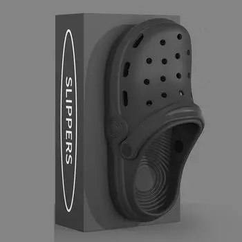 Dongdong Shoes женские новые модные летние толстые подошвы с противоскользящей подошвой модные рабочие пляжные скользящие сандалии Baotou 36-37 чёрный