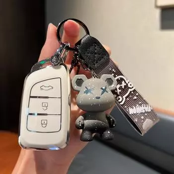 Dongfeng Fengshenax7 Чехол для ключейax3/ax4Чехол для автомобильных ключей с пряжкой DongfengBStyle-Folding3Ke