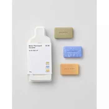 Donggubang Travel Kit Шампунь-мыло + кондиционер-мыло + мыло для тела