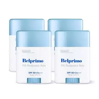 Dongguk Probio Stick Balm 3+1 SPF50+ / PA++++ Dongguk Stick Balm Dongguk Sun Cream UV Protection, 1 set, 19.5g, 4 pieces