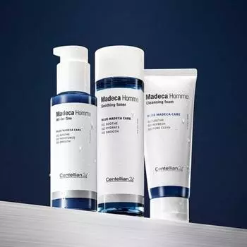 Dongkook Pharmaceutical Centellian 24 Madeca Homme Full Set Toner 150 мл All-in-one 125 мл Очищающая пенка 120 мл, 1 шт.