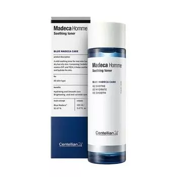 Dongkook Pharmaceutical Centellian 24 Madeca Homme Успокаивающий тоник, 1 шт., 150 мл, лучшая мужская косметика Кореи