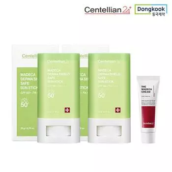 Dongkook Pharmaceutical Madeca охлаждающий солнцезащитный карандаш x 2 + Madeca крем x 1