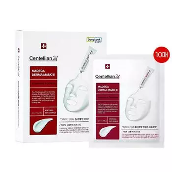 [Dongkook Pharmaceutical Madeca Mask Pack Centellian24 Derma Mask Сезон 3 | 10 листов]