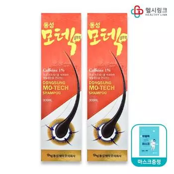 Dongseong Pharmaceutical Dongseong Motech Shampoo Liquid 300 мл эксклюзивный аптечный продукт, 2 шт.