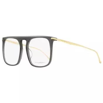 Donna Karan Женские квадратные очки DO7000 011 Прозрачные серо-золотые 52 мм 011