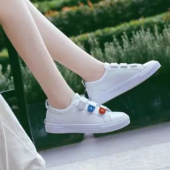 Donne Femal Primavera E L estate Luce Scarpe di Tela слипоны Scarpe Zichao Studenti Set Piede Piatto Pedale Повседневный шарп 2024 4 розовый