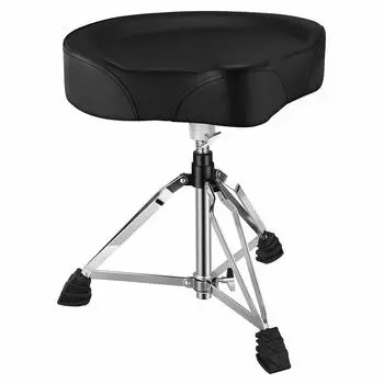 Donner Drum Throne Adjustable Drum Stool Chair Padded Chair Motorcycle Style