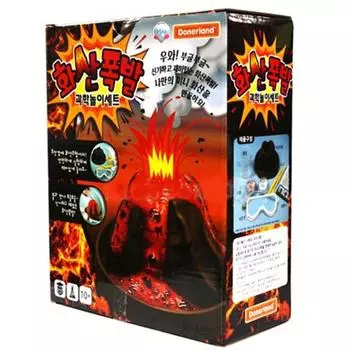 Donnerland Volcanic Eruption Science Play Set GB08011, 1 комплект, корейские игрушки
