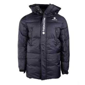 Donovan темно-синий пуховик с капюшоном Мужское PARAGOOSE