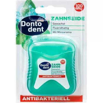 Dontodent антибактериальная зубная нить 100м