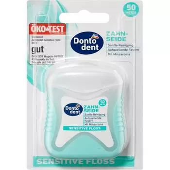 Dontodent Sensitive зубная нить 50м