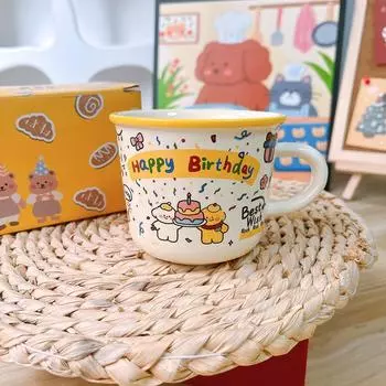 Doodle Cartoon Cute Children s Birthday Gift 100-day Birthday Party Souvenir Women Boys and Girls High Looking Gifts 400ml