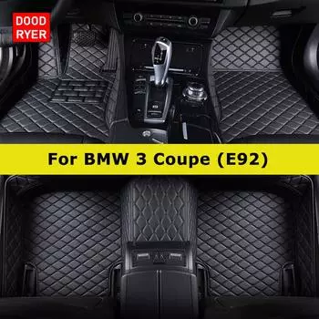 DOODRYER Custom автомобильные коврики для BMW 3er Coupe E92 2005-2013 2Doors Auto Carpets Foot Coche Accessorie 2005-2013 E92