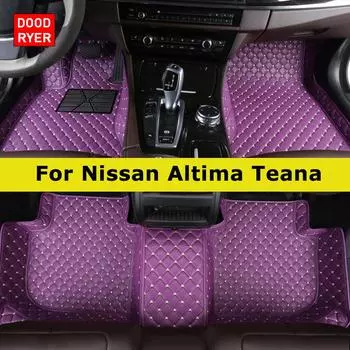 DOODRYER Custom Car Floor Maters For Nissan Altima Teana Auto Carpets Foot Coche Accessorie 2001-2007