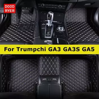 DOODRYER Custom Car Floor Maters For Trumpchi GA3 GA3S GA5 GA4 Auto Carpets Foot Coche Accessorie GA3
