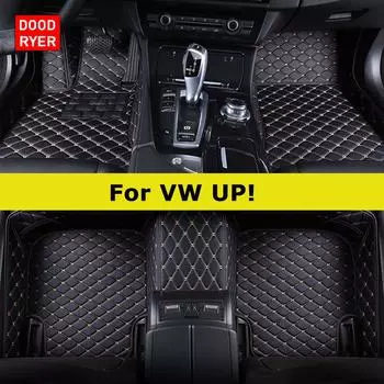 DOODRYER Custom Car Floor Mats For VW UP UP! Auto Carpets Foot Coche Accessorie 2011-2023 UP