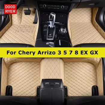 DOODRYER Custom Car Коврики для Chery Arrizo 3 5 7 8 EX GX Автоковры Аксессуары для ног Coche Arrizo 3