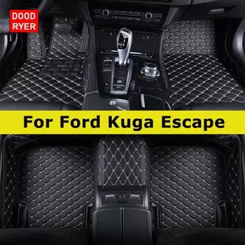 DOODRYER Custom Car Коврики для Ford Kuga Escape 2012-2024 Авто Коврики Аксессуары для ног Coche 2012-2019