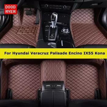 DOODRYER Custom Car Коврики для Hyundai Veracruz IX55 Palisade Encino Kona Auto Carpets Foot Coche Аксессуары Veracruz