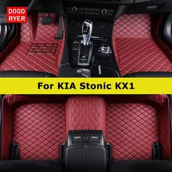 DOODRYER Custom Car Коврики для KIA Stonic 2017-2024 KX1 Авто Ковры Аксессуары для ног Coche Stonic