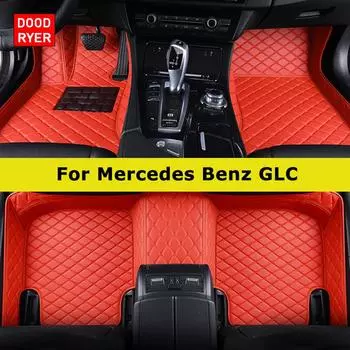 DOODRYER Custom Car Коврики для Mercedes Benz GLC X253 GLC-Coupe C253 2015-2024 Авто Коврики Аксессуары для ног Coche 2015-2023 GLC