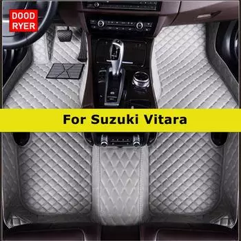 DOODRYER Custom Car Коврики для Suzuki Vitara 2015-2024 Авто Коврики Аксессуары для ног Coche 2015-2023 Vitara