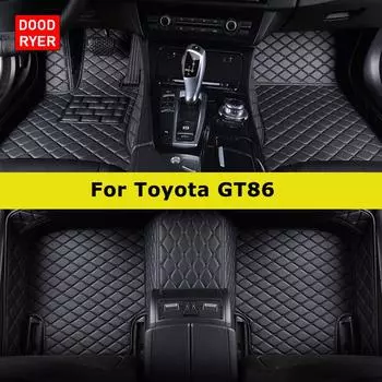 DOODRYER Custom Car Коврики для Toyota GT86 2012-2024 Авто Коврики Аксессуары для ног Coche 2012-2021 GT86