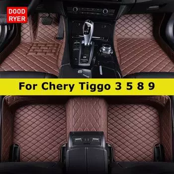 DOODRYER Пользовательские автомобильные коврики для Chery Tiggo 3 5 8 9 Автоковры Аксессуары для ног Coche Tiggo 3
